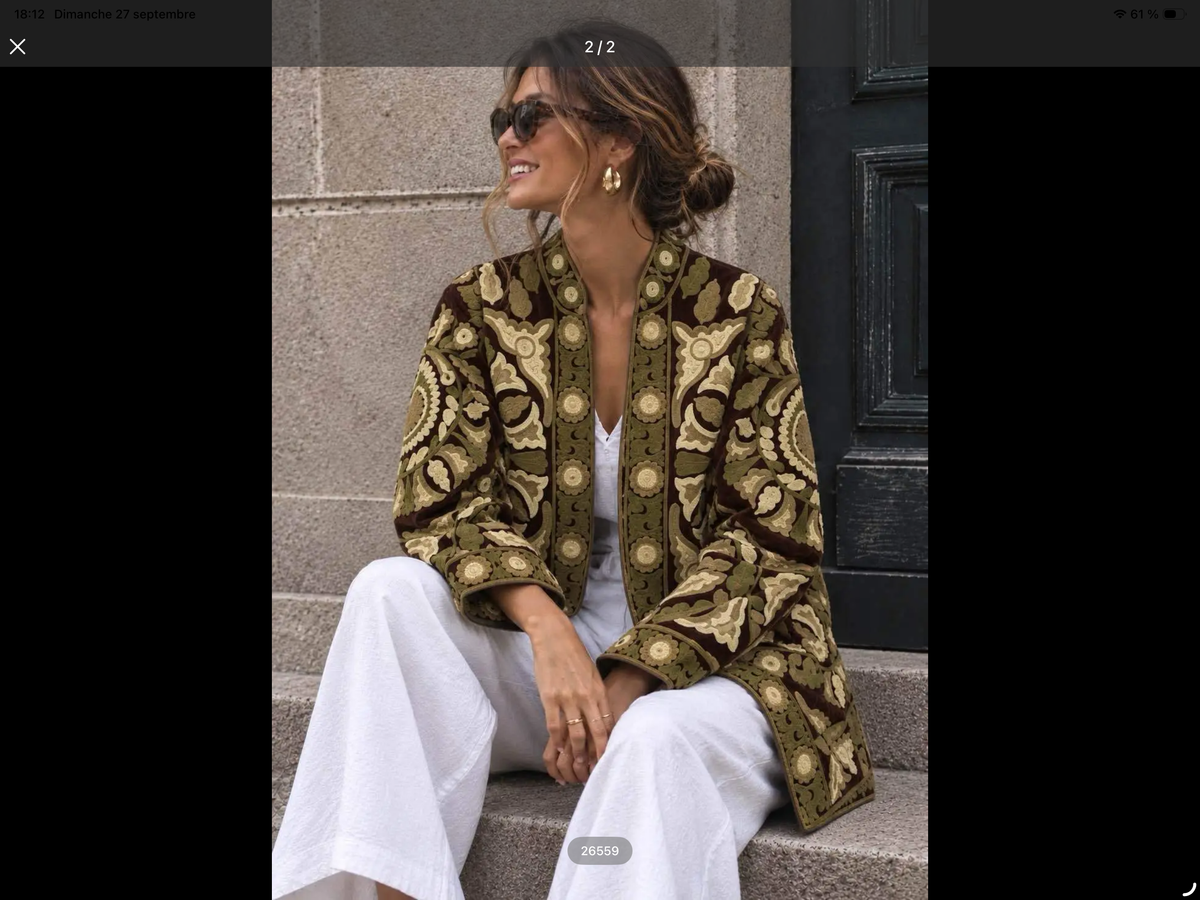 Veste. Cotton