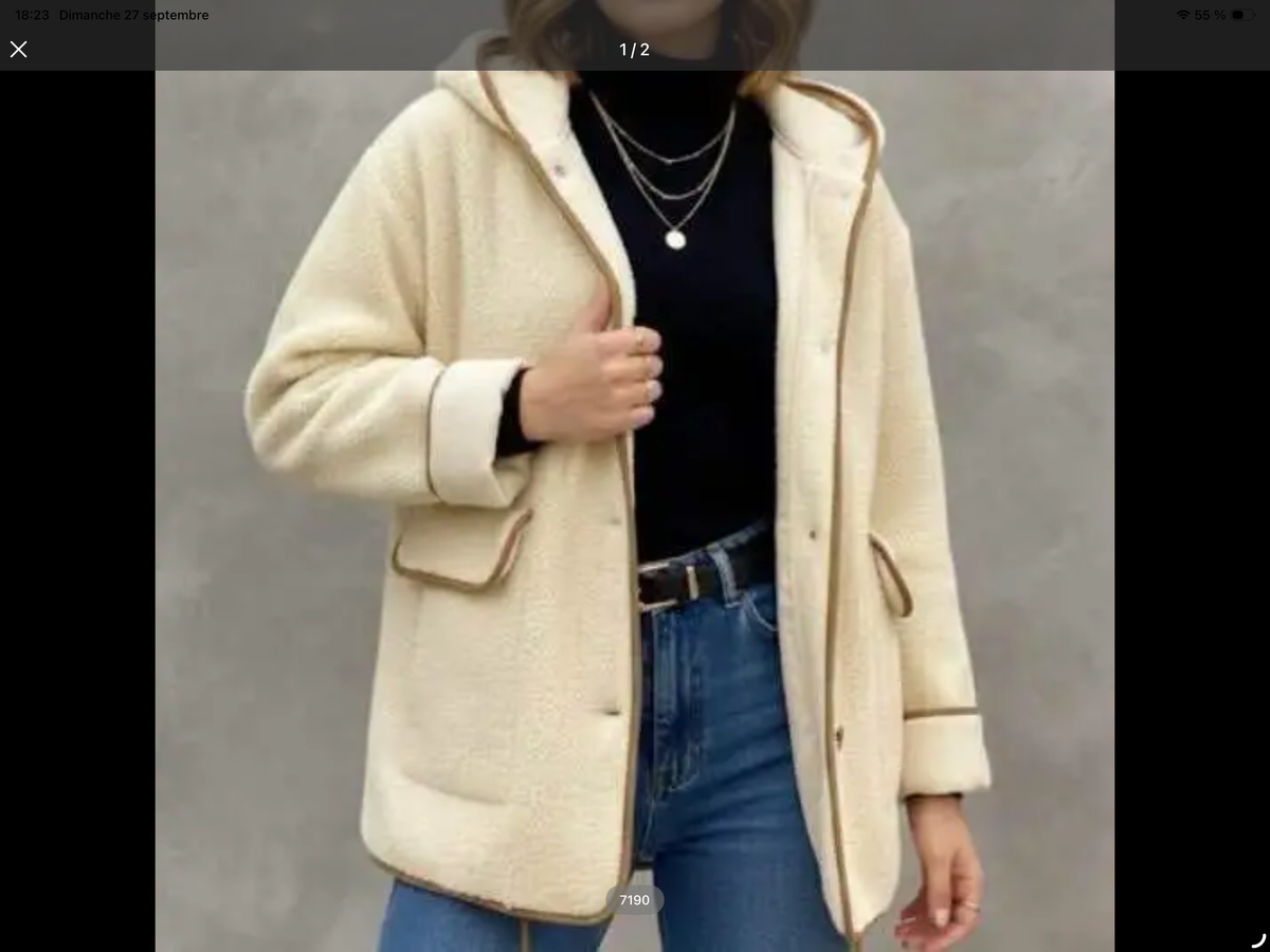 Veste capuche 